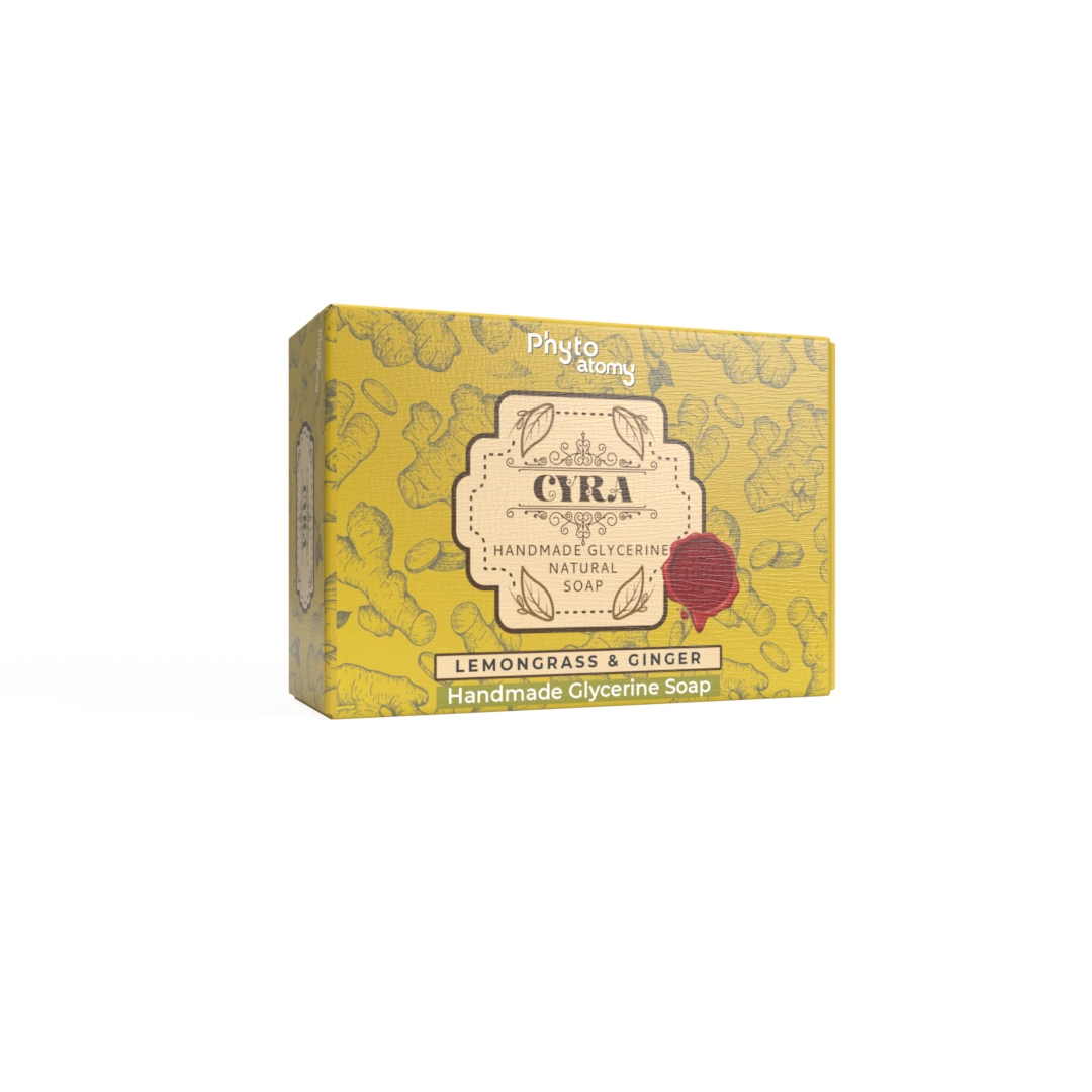 SCBV B2B Lemon Grass Ginger Glycerine Soap (100g)- 36 Pcs.